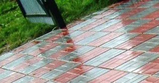 Профессиональная укладка цементной тротуарной плитки в Грозном в октябре