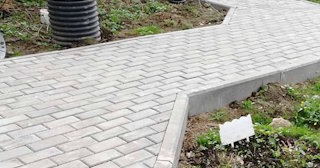 Профессиональная укладка брусчатки в Грозном в октябре