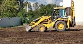 Выравнивание рельефа в Грозном в октябре