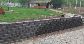 Установка подпорной стенки в Грозном: качество и цена от 2822 руб.