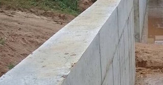 Строительство подпорной стенки из бетона в Грозном в октябре